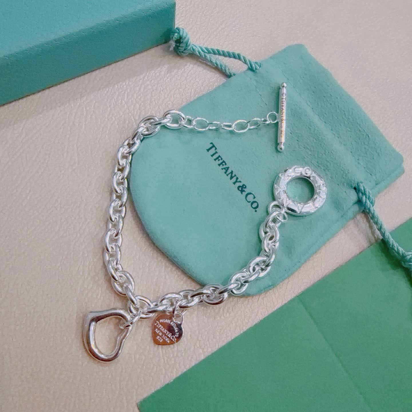 Tiffany & Co. Heart Tag Bracelet